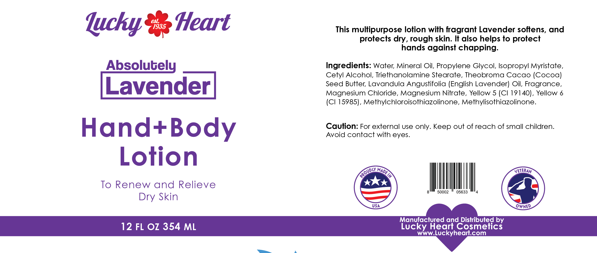 Absolutely Lavender Hand & Body Lotion