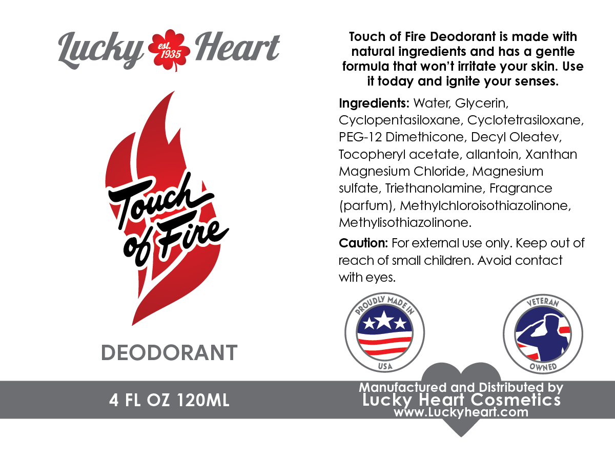Touch of Fire Deodorant