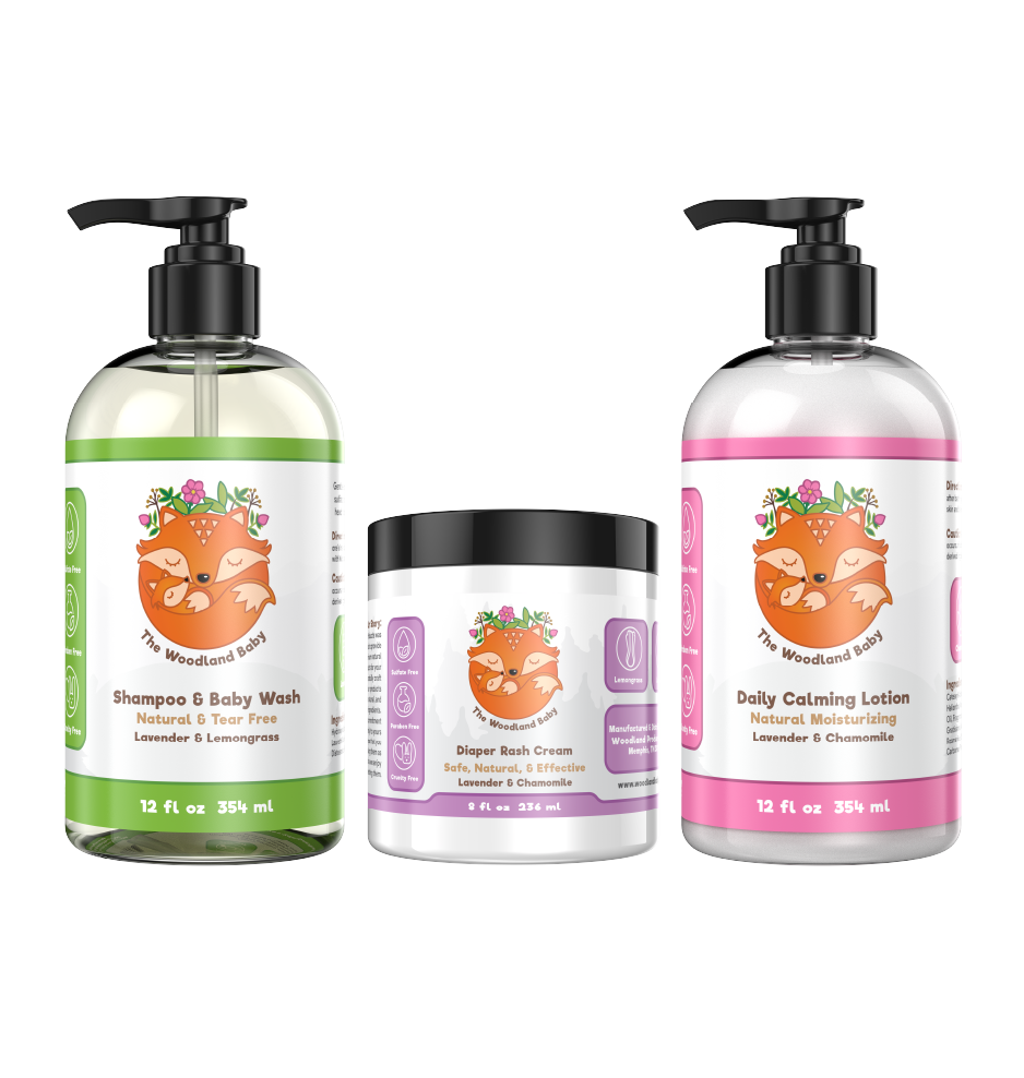 Natural Baby Shampoo Sets Lili Mu Baby Shampoo Shower Gel 200ml