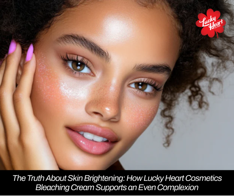 The Truth About Skin Brightening: How Lucky Heart Cosmetics Bleaching Cream Supports an Even Complexion