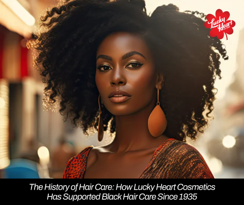 the history of hair care: how lucky heart cosmetics has been supporting black hair since 1935