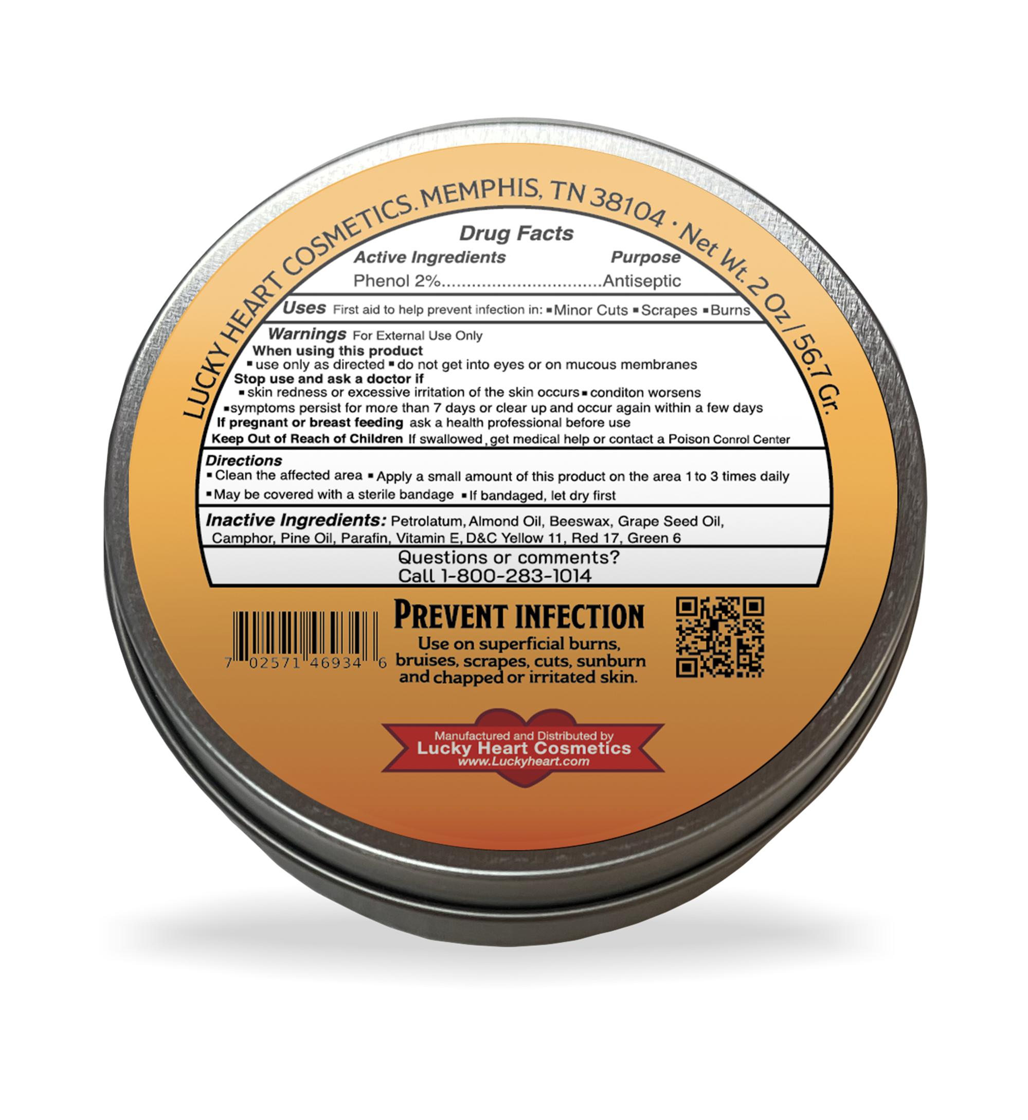 Tiger Head Antiseptic Salve 2 oz