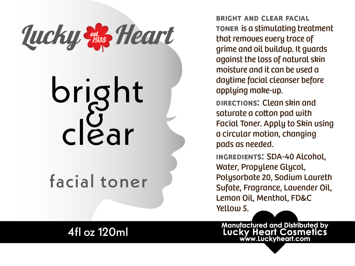 Bright & Clear Facial Toner