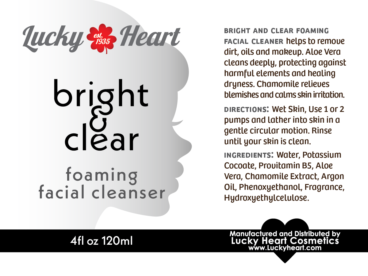 Bright & Clear Foaming Facial Cleanser