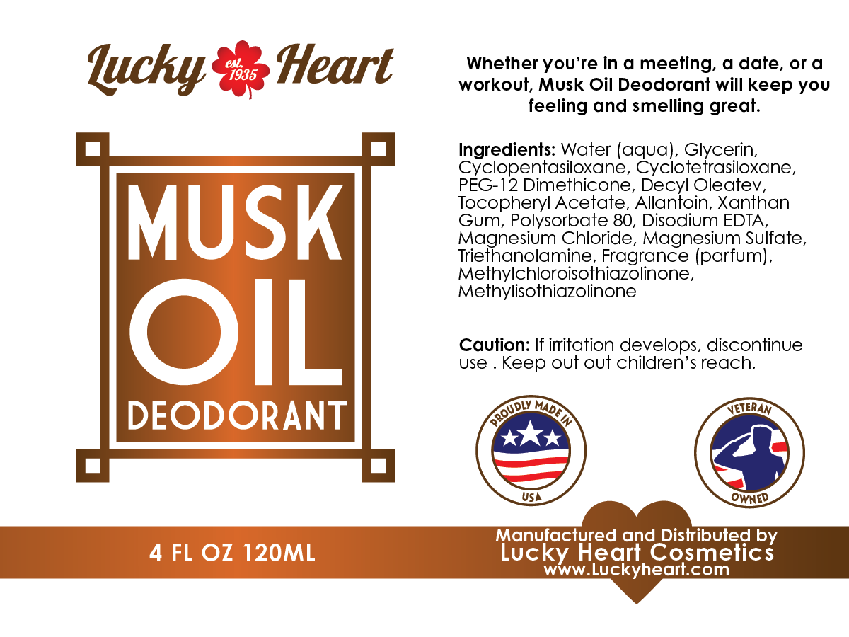 Musk Oil Deodorant