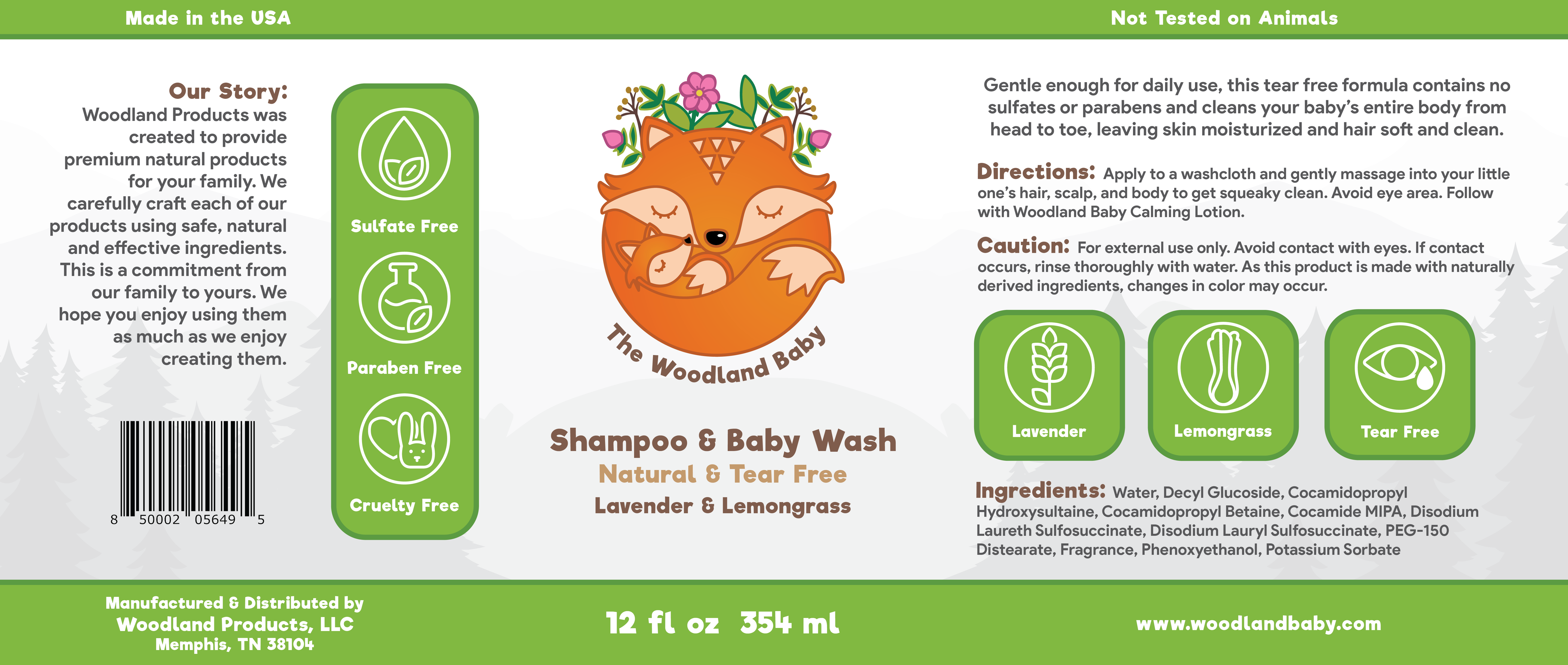 Shampoo & Body Wash